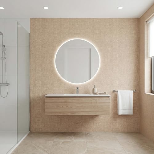 Grasscloth Peel and Stick Wallpaper 15.7in x 787.4in (15.7" x 787.4" / Khaki)