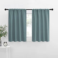 RV Blackout Curtains for Camper Windows (Greyish Blue / 34"W x 30"L (Pack of 2))