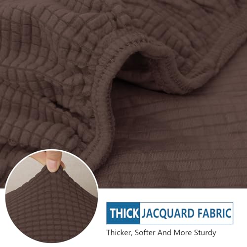 Waterproof Couch Cushion Covers for Pets (Brown / Backrest M)
