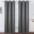 Frost Grey Thermal Blackout Curtains (Frost Grey / 42"W x 95"L (Pack of 2))