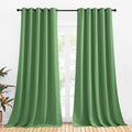 Bedroom Curtains Blackout Drapery Panels (Forest Green / 70"W x 108"L (Pack of 2))