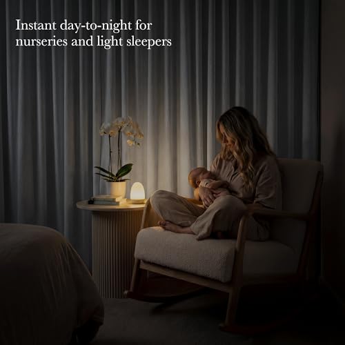 Farmhouse 100% Blackout Linen Curtains for Bedroom (52"W x 90"L (Pack of 2) / Off White)