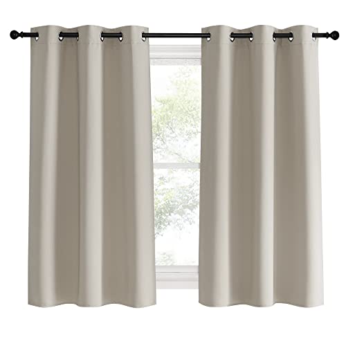 Kitchen Curtains (Natural / 42"W x 60"L (Pack of 2))