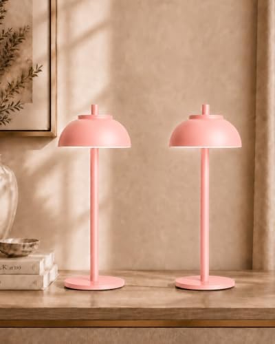 Pink Cordless Table Lamps (Pink)