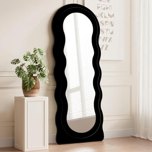 Full Length Mirror (Black / 63"L x 24"W)