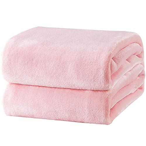 GentleSoft Fleece Blankets King Size Pink (Pink / King (108" x 90"))