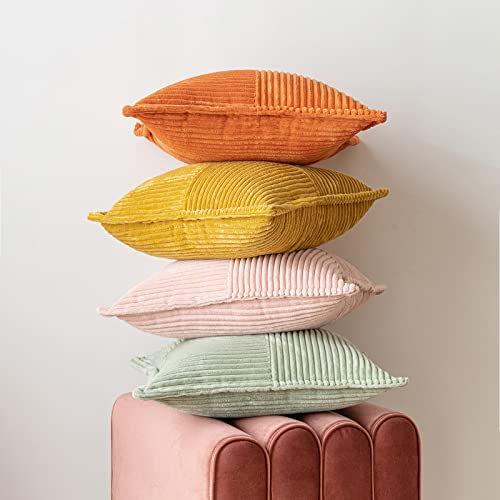 Decorative Lumbar Throw Pillow Covers 12x20 Inch Sage Green 2 Pack (Sage Green / 20" x 12" (Pack of 2))