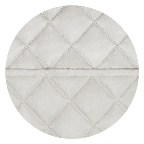 Reversible Quilted Couch Covers for Dogs Loveseat Sofa Cover 54" (Medium-XL / Ivory/Ivory)