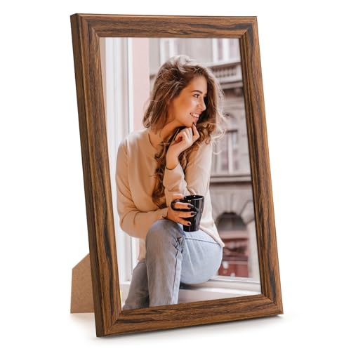 7x10 Wood Frame Brown (Brown / 7x10)