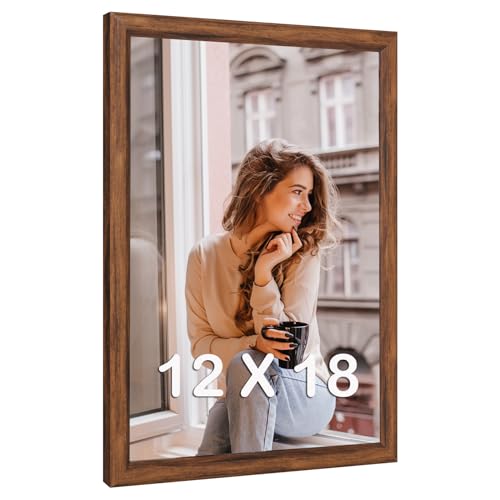 12x18 Wood Frame Brown (Brown / 12x18)