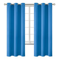 Classic Blue Blackout Curtains for Bedroom 72 Inch Long (Classic Blue / 42"W x 72"L (Pack of 2))