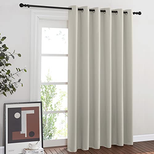Room Divider Curtain for Bedroom (Natural / 80"W x 84"L (Pack of 1))