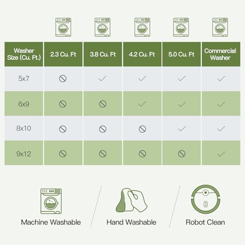 6x9 Area Rugs for Living Room (Light Green / 6' X 9' (Rectangular))