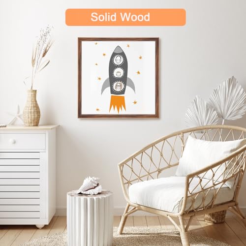 11x11 Wood Frame Brown (Brown / 11x11)