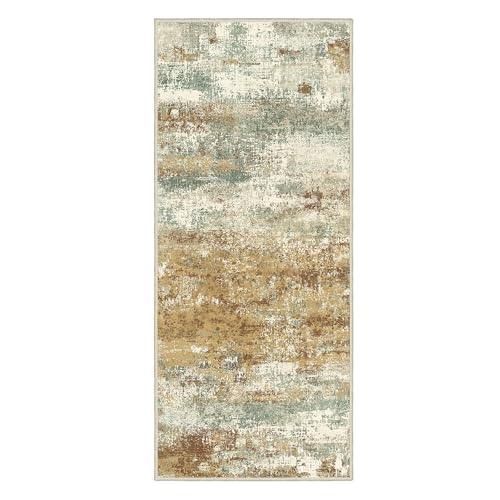 2'6"x6 Runner Rug for Hallway (Orange Green / 2'6" x 6' (Rectangular))