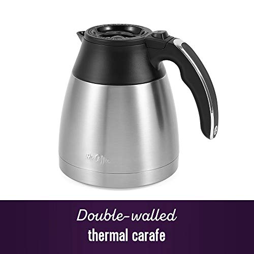 10 Cup Programmable Coffee Maker (Stainless Steel / 10 Cup Thermal Carafe + Strong Brew)