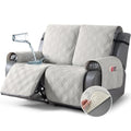 100% Waterproof Oversized Loveseat Recliner Cover (Off White / 2 Seater Oversized)