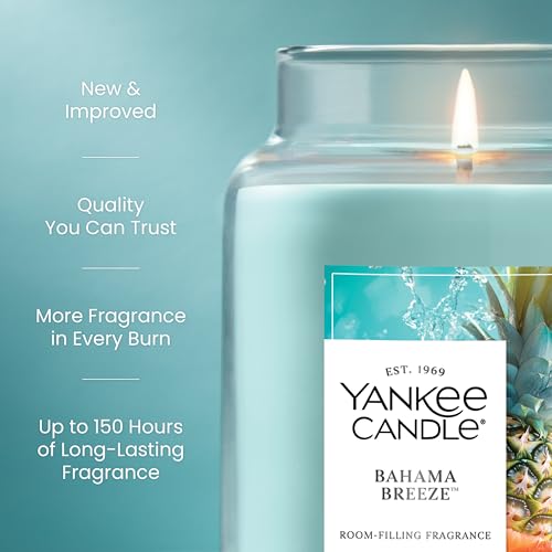 Bahama Breeze Scented Candle (Bahama Breeze / Large Jar)