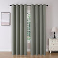 Blackout Curtains 95 Inch Length 2 Panels Set (Sage Green / 52"W x 95"L (Pack of 2))