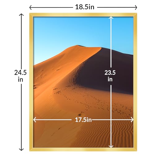 18x24 Picture Frame for Wall Display (Gold / 18x24)