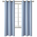 Blackout Curtains for Living Room (Spa Blue / 42"W x 72"L (Pack of 2))