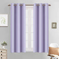 Blackout Curtains 38x54 inch Lilac Thermal Drapes (Lilac / 38"W x 54"L (Pack of 2))