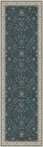 Dark Green Kitchen Rug 10 ft Long (3' x 10' (Runner) / Dark Green)
