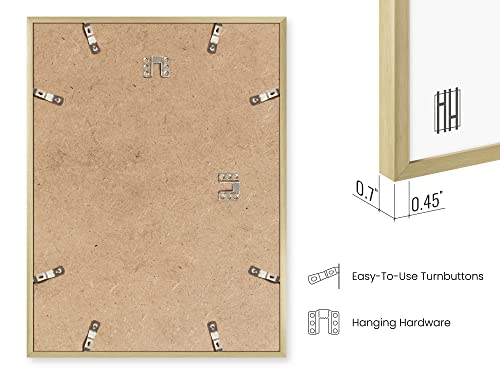 8x10 Gold Picture Frames (Set of 04 / Gold Metal / 8x10 in)