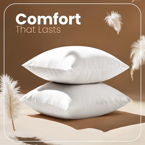 12x12 Pillow Inserts (White / 12x12 Inch)