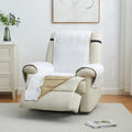 Velvet Recliner Cover (Recliner / 18- Velvet - White)