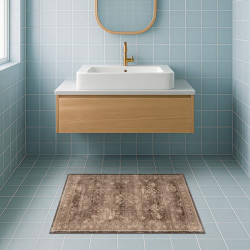 Brown 2x4 Entryway Runner Rugs (2' x 4' (Rectangular) / Brown)