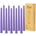 0.87×10 Inch Violet Taper Candles (Violet)