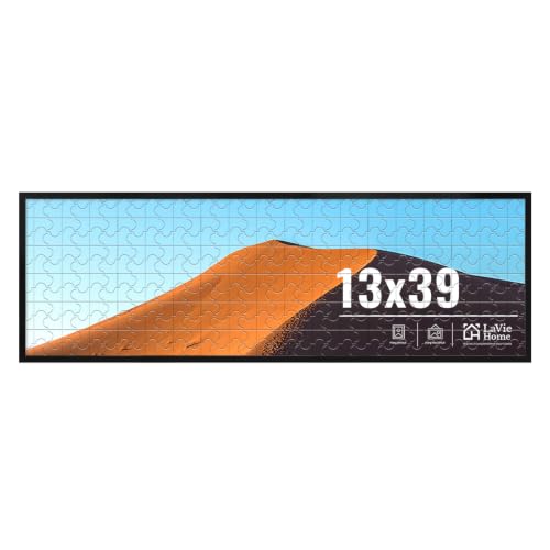 13x39 Picture Frame for Wall Display (Black / 13x39)