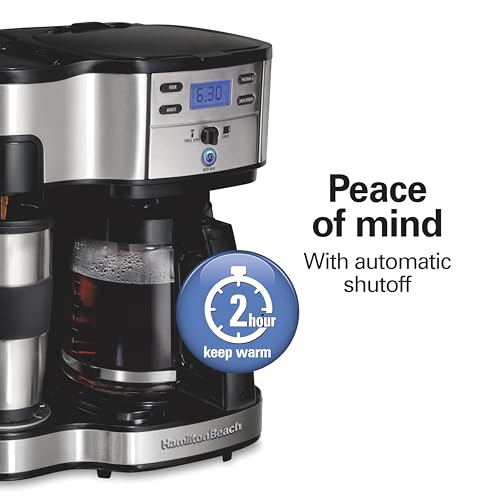 2 Way Brewer Coffee Maker (12 Cup / Black/Stainless Steel)