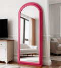 Full Length Mirror (Arched - Rose Red)