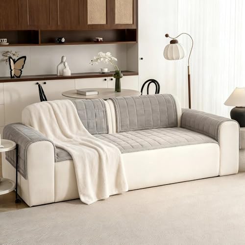 Couch Covers for Dogs (Light Grey / 1PC/27.6"x94.5")