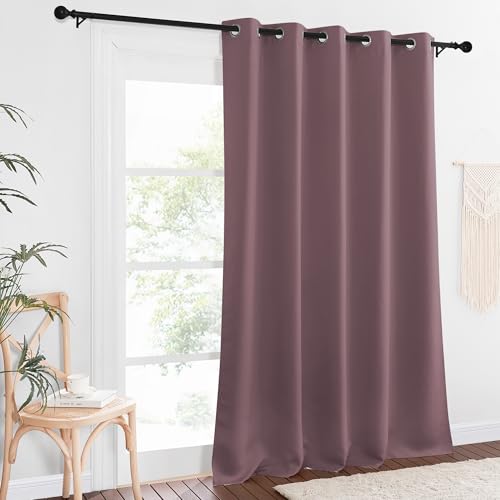 Patio Blackout Curtain Panels (Dry Rose / 66"W x 118"L (Pack of 1))