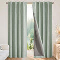 Blackout Curtains for Bedroom (Sage Green / 42"W x 108"L (Pack of 2))