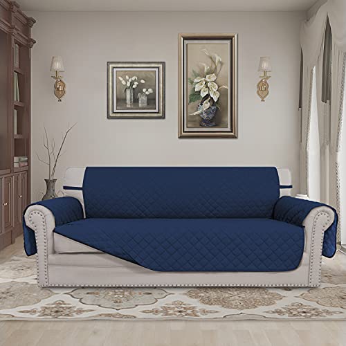 Reversible Couch Cover (Navy/Navy / XX-Large Sofa)