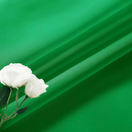 Basic Rod Pocket Sheer Voile Window Curtain Panels Green 1 Pair 2 Panels 26 Width 30 Inch Long for Kitchen Bedroom Children Living Room Yard（Green (Green / 26"W x 30"L (Pack of 2))