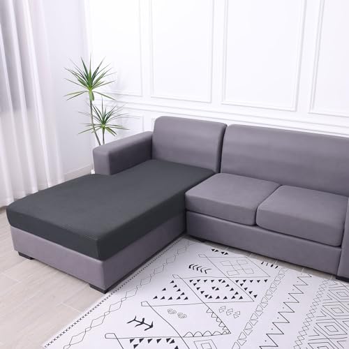 Waterproof Couch Cushion Covers (Grey / Chaise)