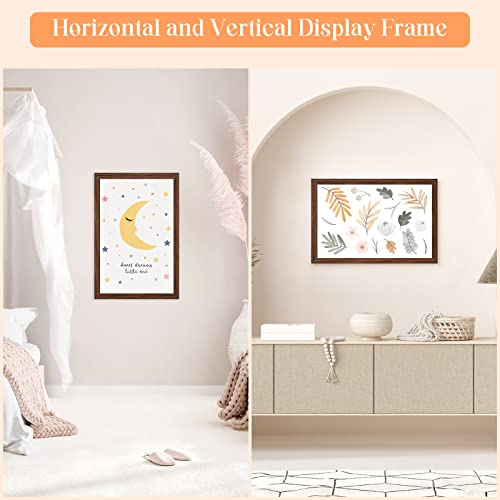 13x19 Wood Frame Brown (Brown / 13x19)