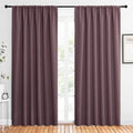 2 Panels Blackout Curtains (Dry Rose / 62"W x 84"L (Pack of 2))