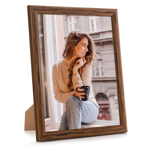 8x11 Wood Frame Brown (Brown / 8x11)