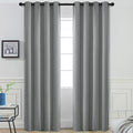 Room Darkening Curtains 52x84 inch Length Dove Grey (Dove Grey / 52"W x 84"L (Pack of 2))