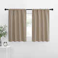 RV Blackout Curtains for Camper Windows (Taupe / 36"W x 36"L (Pack of 2))