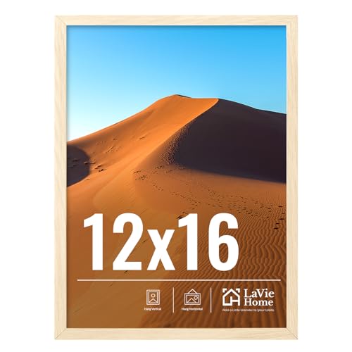 12x16 Picture Frame for Wall Display (Oak / 12x16)