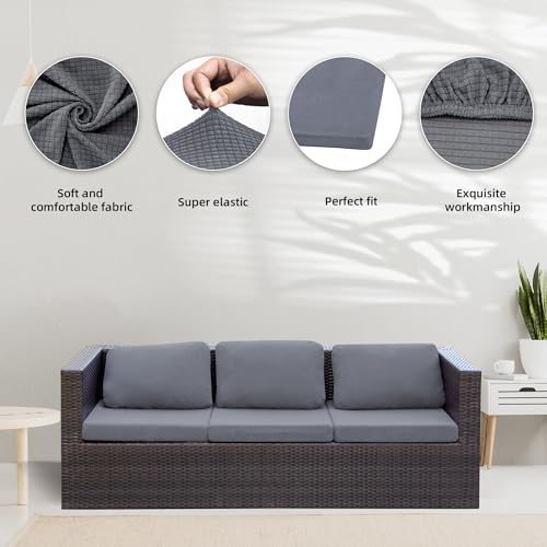 8 Pcs Outdoor Cushion Covers