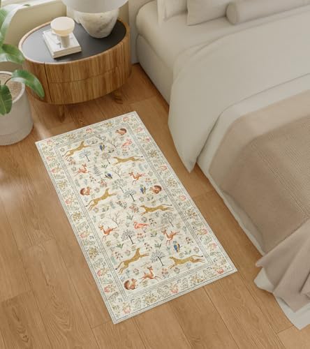 2x4 Rug for Entryway (Beige (Animal) / 2' x 4' (Rectangular))