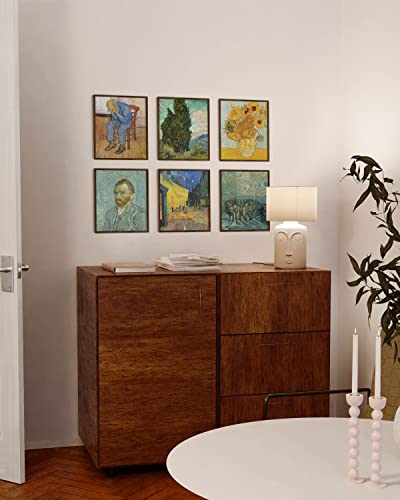 Walnut Wood 8x10 Picture Frames (Set of 09 / Walnut Oak / 8x10 in)
